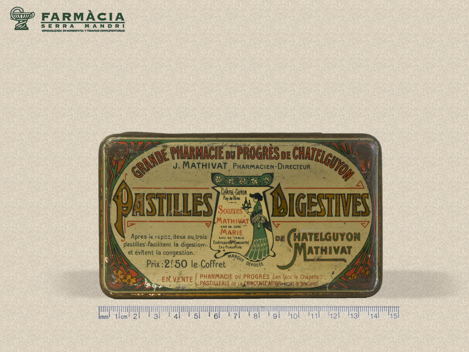 Foto 32 Pastilles Digestives de Chatelguyon Mathivat